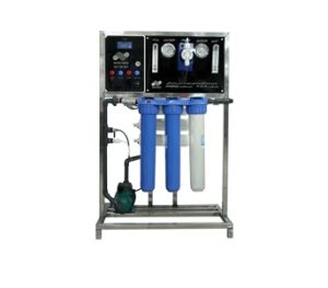 دستگاه تصفیه آب نیمه صنعتی شاسی استیل 2 هزار لیتری فول